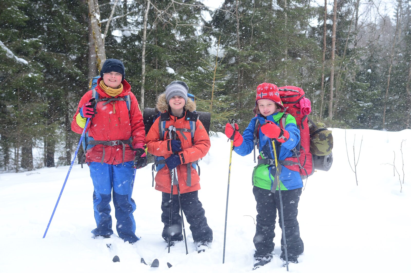 Speidere på skitur!
