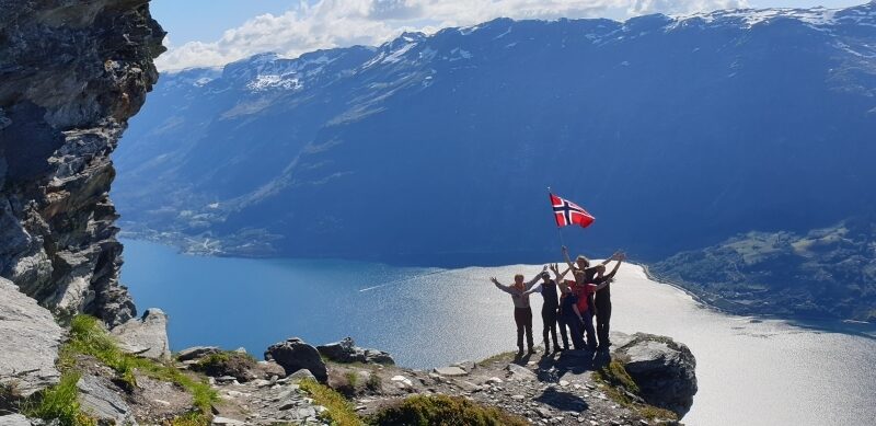 foto: Kolltveit Blå kors speidere